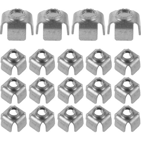 Embouts carrés Hemobllo 200 M6 pour tubes métalliques, écrous (1/5)