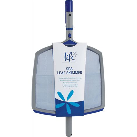 Life Spa Leaf Skimmer Whirlpool Laubskimmer inkl. Teleskopstange 3-teilig ausziehbar (1/5)