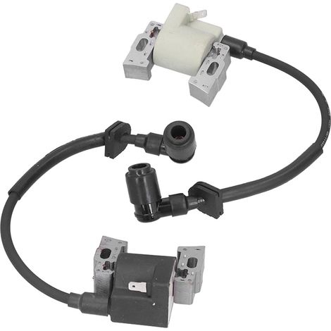 Paire de Bobines d'Allumage Gauche Droite 30500-ZJ1-013 Remplacement pour Moteurs GX610 18CV V Twin Tondeuse à Gazon (1/5)