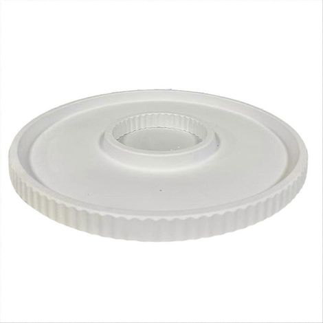 Moule à plateau décoratif avec motif rayé, 17 cm, pour création de plateaux en résine ou plâtre, moule souple réutilisable, finition précise, design élégant pour projets DIY et artisanat. (1/5)