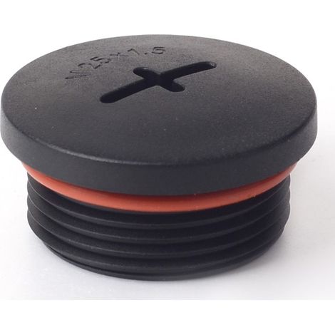 Bouchon obturateur RS PRO M25, Ø 25.2mm, IP68 ( Prix pour Sachet de 10 )