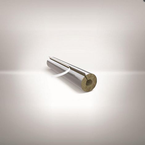 Armacell Coquille en laine de roche, épaisseur d'isolation 20 mm, longueur 1 m, prix par mètre, 22 mm