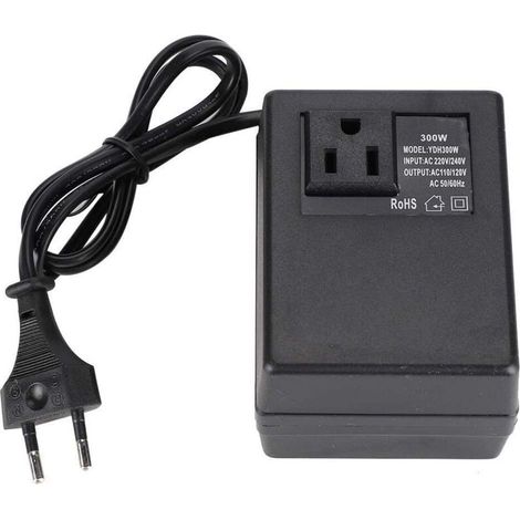 300W AC 220V to 110V Power Transformer Voltage Converter Plug Adapter (EU Plug) (1/5)