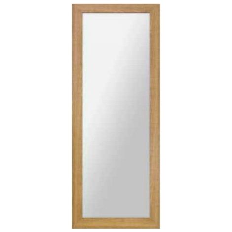 Specchio rettangolare ART5 150x50 cornice rovere