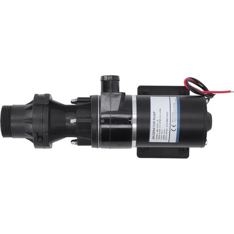 Pompa autoadescante e silenziosa per acque reflue, ideale per camper, imbarcazioni, servizi igienici e uso agricolo (12V CC). (1/5)