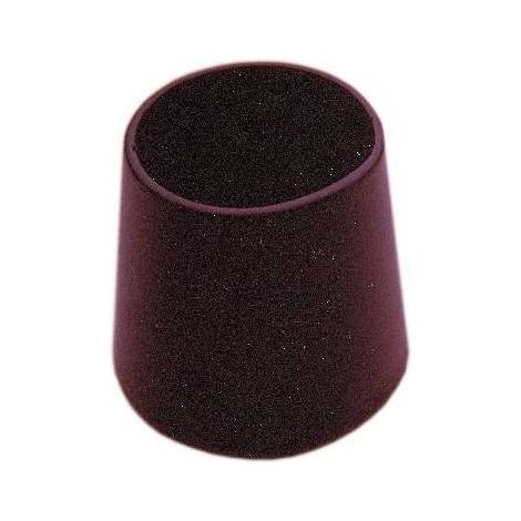 100 x SOTTOSEDIA A GOCCIA NERO P/TUBO 25 MM