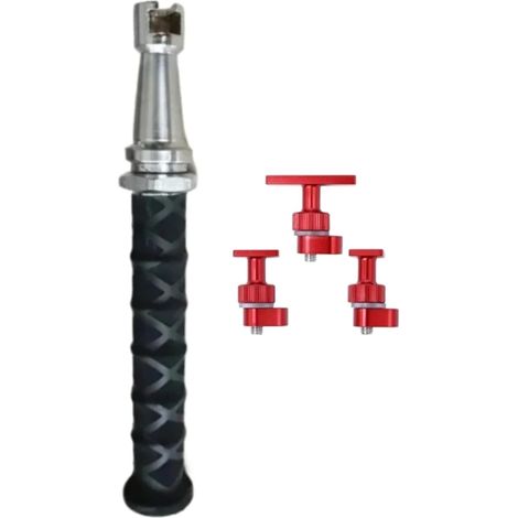 Kit professionnel de réparation de bosses pour moto avec marteau extracteur en métal robuste pour enlever les dommages causés par la grêle et les petites bosses (1/5)