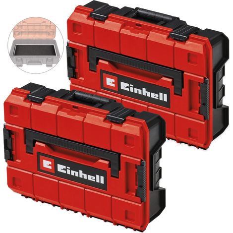 Einhell 18v Power X-Change E-Case S-F Carry Case Power Tool Storage + Inlay X 2 (1/5)