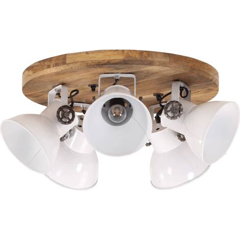 Plafonnier 25 W blanc 50x50x25 cm E27