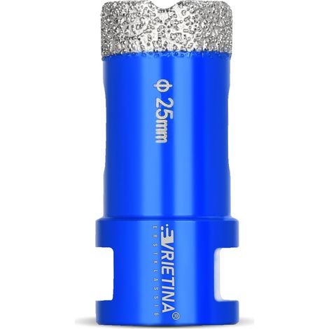 Foret diamanté pour carrelage M14 - 25 mm - Foret diamanté pour verre et carrelage humide / sec - Couronne de forage pour meuleuse d'angle - Scie cloche diamant - Pour carrelage, marbre, granit, (1/5)