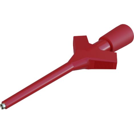 Hirschmann Test & Measurement KLEPS 3 ST  rt Abgriffklemme   Rot