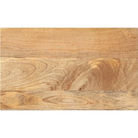 Tischplatte 60x30x3,8 cm Rechteckig Massivholz Mango