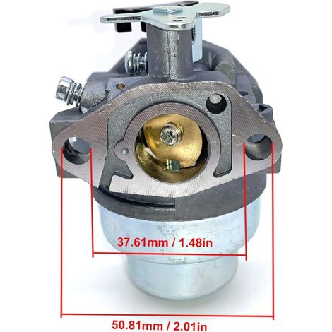 Hippotech Carburateur avec joint de bougie Kit de filtre à air de carburant Remplacement pour Honda GCV160 GCV160A GCV160LA HRB216 HRS216 HRR216 HRT216 HRZ216