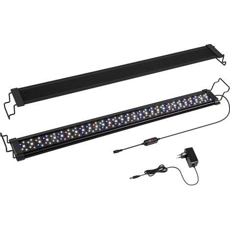 Wolketon LED-Lampe für Aquarien, farbig, 36 W, mit Halterung und Zeitschaltuhr (1/5)