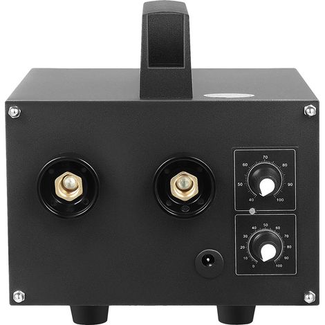 Soudeur par points, courant de soudage réglable, construction en aluminium durable, Noir, 220 V (1/2)