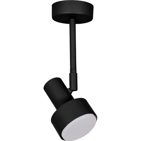 Spot plafonnier design noir 25 cm 1xGX53 12W MONA Sigma