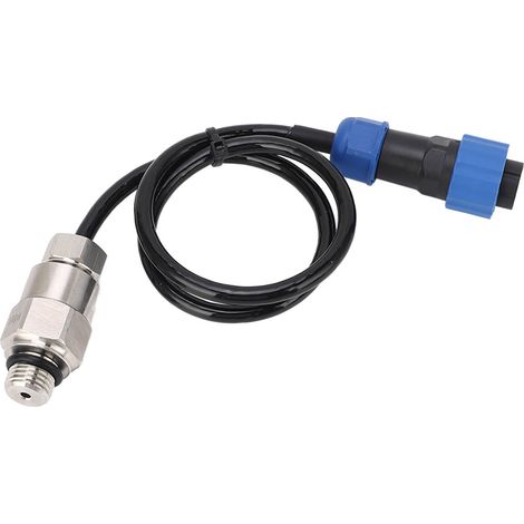 Transducteur de pression en acier inoxydable, capteur et émetteur, filetage M14x1,5, 0,5-4,5 V, 3 MPa, pour huile, carburant, air et eau. (1/5)