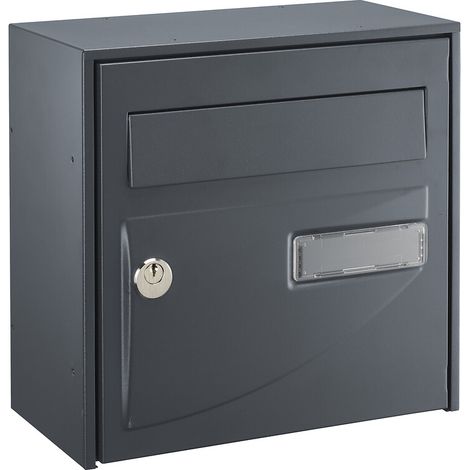 Boîte aux lettres demi-format Probat - RAL 7016 Gris