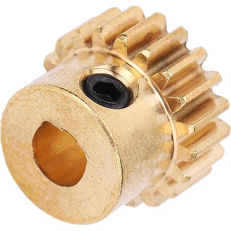 Engrenage en Laiton 20 Dents Module 0.8 pour Automatisation Industrielle (1/5)