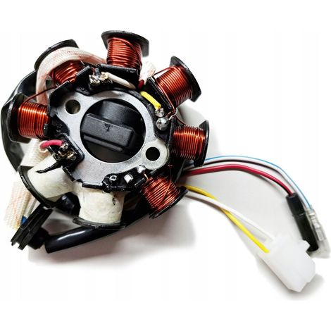 Estator de encendido Estator Scooter 4T GY6 139 Qmb Qma Zipp Barton Baotian Lifan (1/4)