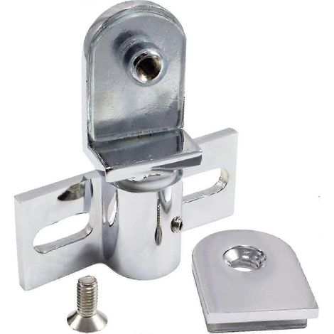 Charnière pivotante de porte de douche en verre, joint flexible (1/5)