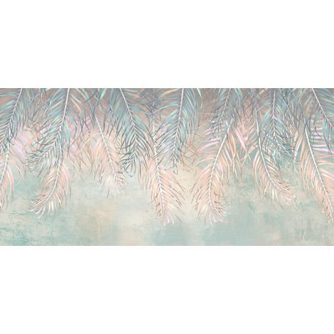 Papier peint panoramique - Feuilles - 130 cm x 61 cm (1/2)