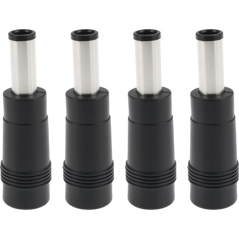 Pack of 4 Female 5.5 x 2.1 mm to Male 6.5 x 4.4 mm Laptop Power Adapter Connectors (1/5)