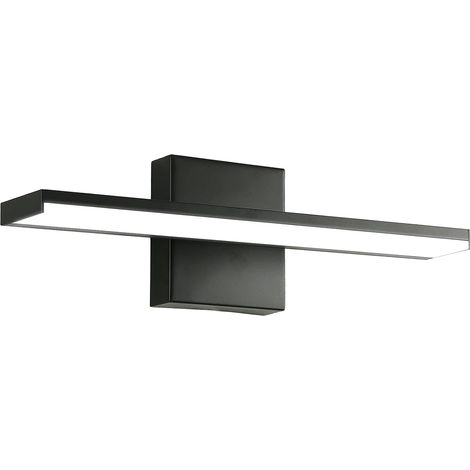 40 cm LED Miroir de salle de bain lumineux 12 W, 1020 lumens Lumière blanche froide 6000 K Sans scintillement Indice de protection IP44 230 V Fixation murale (1/5)