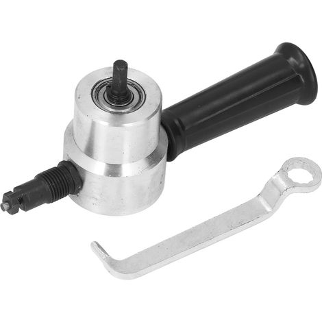 Grignoteuse électrique portable à double tête pour tôles d'aluminium, outil de coupe pour tôles en alliage d'aluminium (1/5)