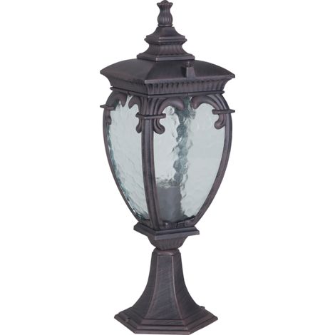 Maytoni Fleur Borne d'Extérieur Bronze Antique, IP44