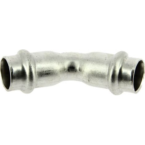Coude 45° inox 316 à sertir Femelle Ø15
