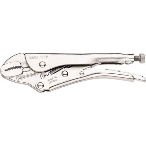 Hazet 757-7 Pinza a Morsetto, Argento, Lunghezza 178 mm (1/2)