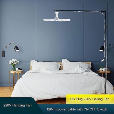 16,7-Zoll-Deckenventilator, 220 V, 10 W, mit Ein-/Ausschalter, kühlender Hängeventilator, energiesparend (1/5)