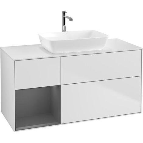 Villeroy & Boch F821GKMT Meuble sous-lavabo Finion F82 (1/2)