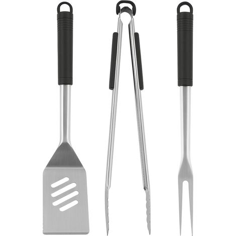alpina Ensemble d'outils pour barbecue Gris H3.7xl9.8xL46.5cm (1/4)