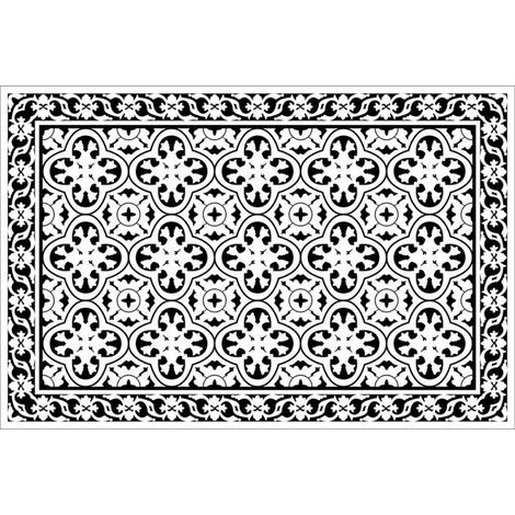 LAN Annie's Mosaikfliesen, 5080 cm (Kieselgur). Kieselgur-Fußmatte, Badematte, hoch saugfähig, rutschfest. (1/5)