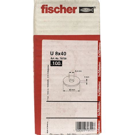 U-Disc, 8x40 Fischer 079729 (1/3)