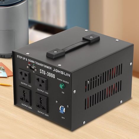 3000W convertisseur de tension 220V110V transformateur onduleur convertisseur inverseur inverseur transformateur step up down convertisseur (1/5)