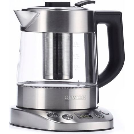 Severin WK 3473 Glas-Tee-/Wasserkocher, 1l