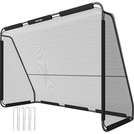 SPORTNOW Porta da Calcio 3 x 2 m con Telaio in Metallo (1/5)