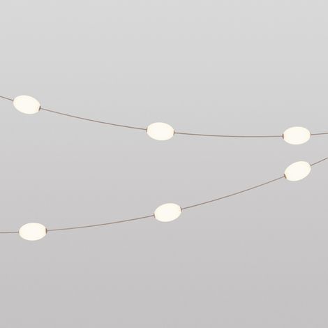 Creative Cables - Catena luminosa 6 punti luce da esterno IP67 Desert Brown - Marina6 (1/4)