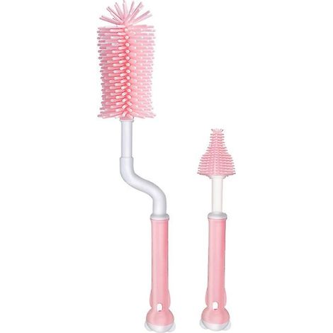 anti-rayures Goupillon Pour Bouteilles, Ttine Et Vaisselle, Brosse Pour Biberon Et Accessoires, Sans Bpa (1/5)