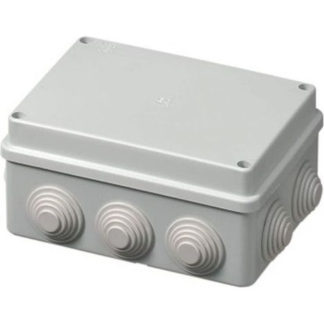 EC Scatola derivazione con passacavi 190x140x70mm IP55 compatibile GW44007 - EC400C6