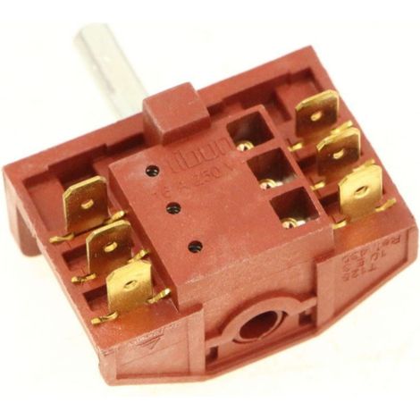 Ersatzteil - SOS Accessoire Commutateur pour Four, cuisinière CANDY 49111503, 10003055 - - LISTO, CANDY, ROSIERES, FAR, AYA, OCEANIC, EDER