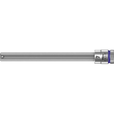 Wera 8740 A 05003342001 6 pans intérieurs Douille-embout 7 mm 1/4 (6.3 mm)