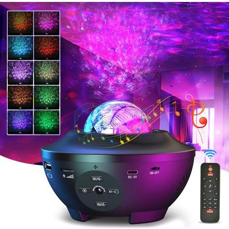 Projecteur Galaxie, Projecteur Vague Océan, Lampe Veilleuse LED (1/5)