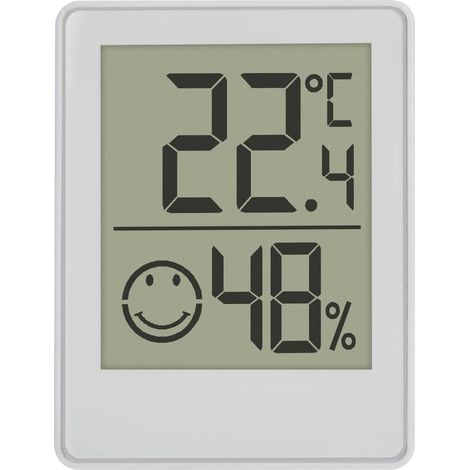TFA Dostmann Digitales Thermo-Hygrometer Termoigrometro Bianco 30.5039.02 (1/5)