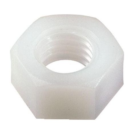 Ecrou nylon naturel Hexagonal HU M2 (1/3)