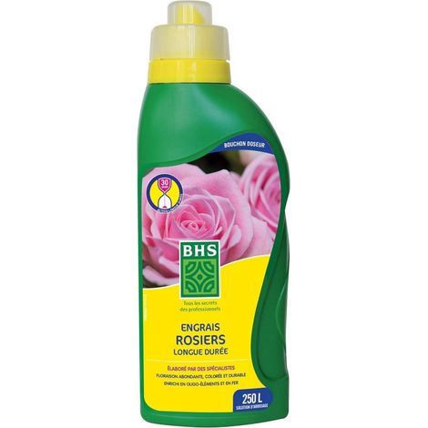 Engrais BHS Rosiers 1L - Nutrition Optimale pour Floraison de Qualité (1/2)