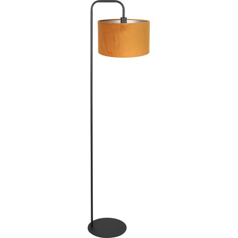 Mexlite - lámpara de pie - Forma - negro - metal textil - lámpara